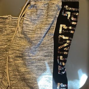 Womens vs pink joggers sz small